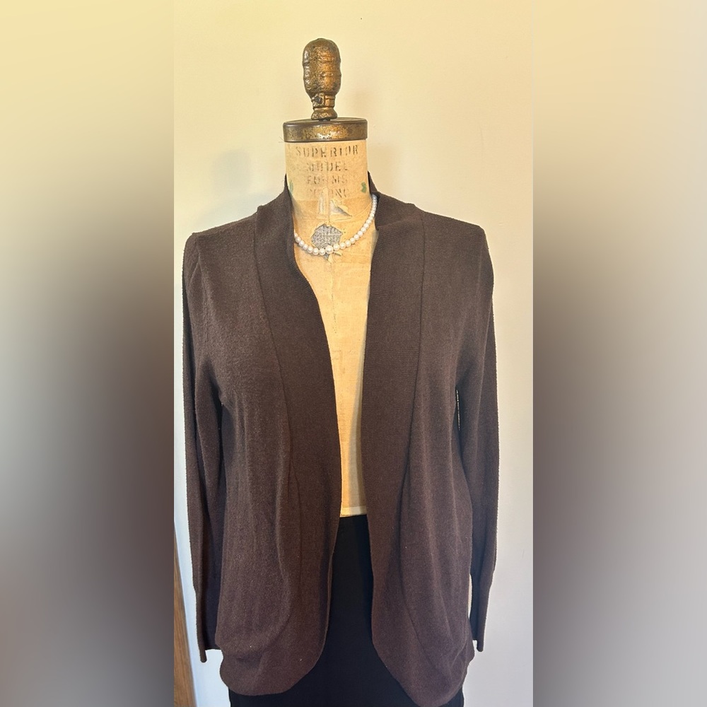 Brown Sweater Cardigan